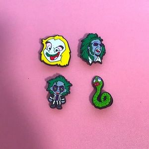 Beetle juice Croc charms! 💗